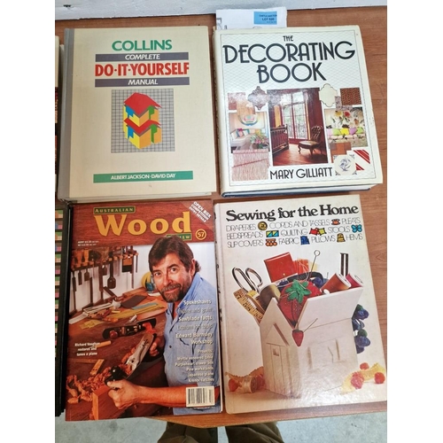 520 - Collection of Assorted Books; Sailing, DIY, Technical Drawing, Sewing, etc