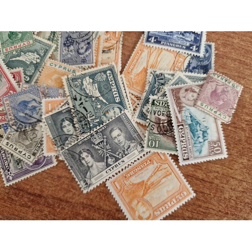 114 - Collection of Assorted Early Cyprus Stamps; King Edward VII, George V & George VI Period