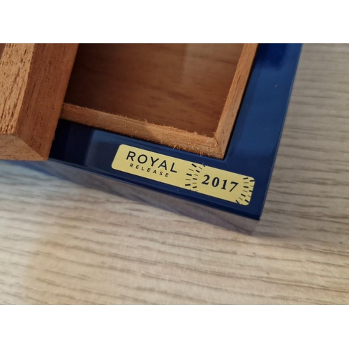 123 - Davidoff 'Royal Release' 2017 Cigar Box with Removable Cedar Wood 10-Cigar Tray