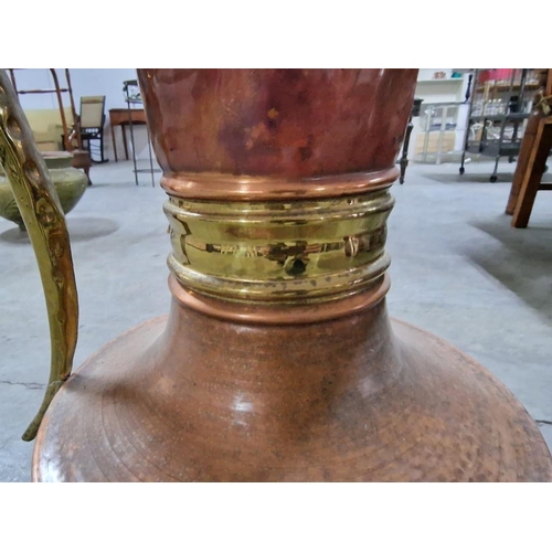 176 - Oversized Copper & Brass Jug, Made in Italy, (Approx. H: 68cm)