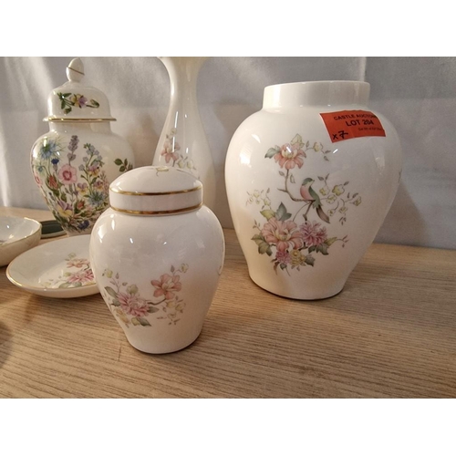 204 - Collection of Decorative Named Porcelain Items; Royal Doulton 'Mystic Dawn' Vase, Urn and Lidded Pot... 