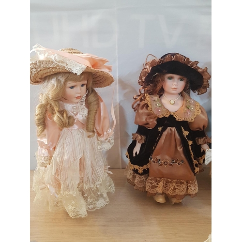 192 - Collection of 7 x Different Porcelain Dolls (7)