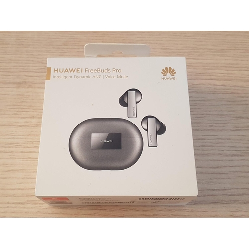 194 - Huawei Free Buds Pro Earphones, Model; T0003 (Silver Frost Colour, Un-Tested)