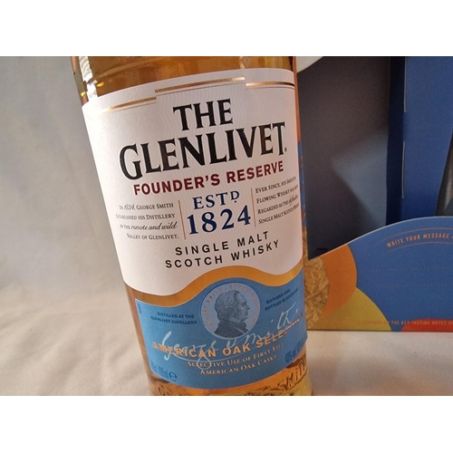 3A - The Glenlivet 'Founders Reserve' Single Malt Scotch Whisky, 40%, 700ml, in Original Presentation / G... 