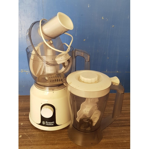 414 - Russell Hobbs Model No 19001 Food Processor Together with 