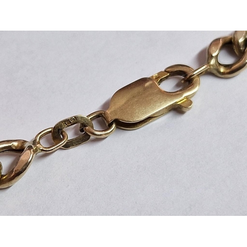 170A - 9ct Gold Figaro Chain Necklace, (Approx. L: 45cm, 11.4g)