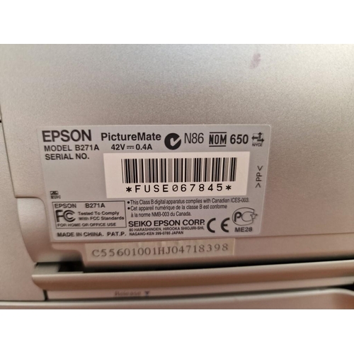 737 - Epson 'PictureMate' Personal Photo Lab Compact Printer, (Model: B271A), with Qty of Toner Cartridges... 