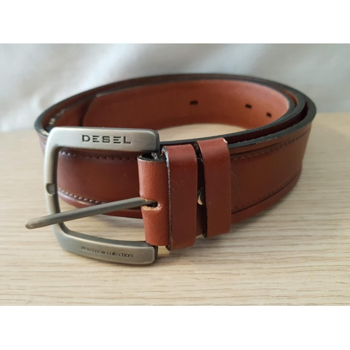 219 - 4 x  Unisex Belts (3 x Leather and One Other)