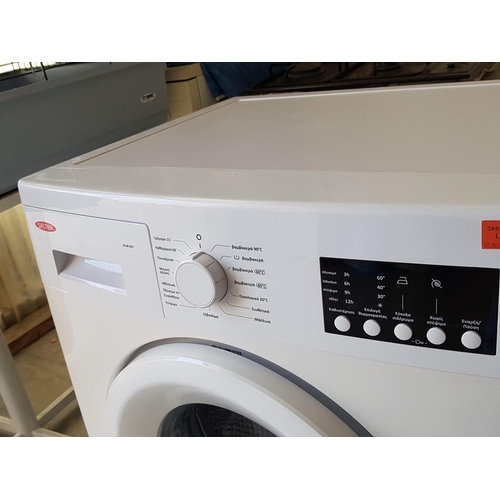 223 - Selten Washing Machine, White, Model SLW107 *Basic Test and Working/Only one Year Old*