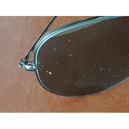 78 - 4 x Pair of Ray - Ban Aviator Sunglasses (RB3025 Aviator x2) Ray Ban 58□14 , Ray Ban 62□14, All A/F,... 