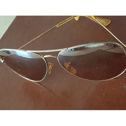 78 - 4 x Pair of Ray - Ban Aviator Sunglasses (RB3025 Aviator x2) Ray Ban 58□14 , Ray Ban 62□14, All A/F,... 