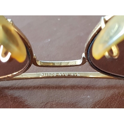 78 - 4 x Pair of Ray - Ban Aviator Sunglasses (RB3025 Aviator x2) Ray Ban 58□14 , Ray Ban 62□14, All A/F,... 