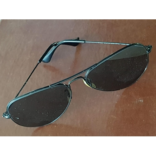 78 - 4 x Pair of Ray - Ban Aviator Sunglasses (RB3025 Aviator x2) Ray Ban 58□14 , Ray Ban 62□14, All A/F,... 