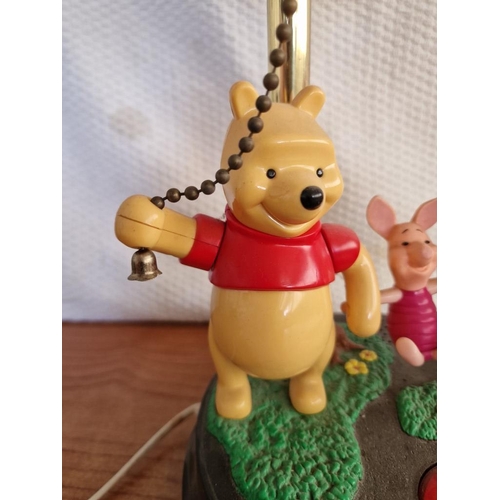 79 - Vintage Disney 'Pooh & Friends' (Winnie the Pooh, Tigger and Piglet) Table / Bed Side Lamp,  (Model:... 