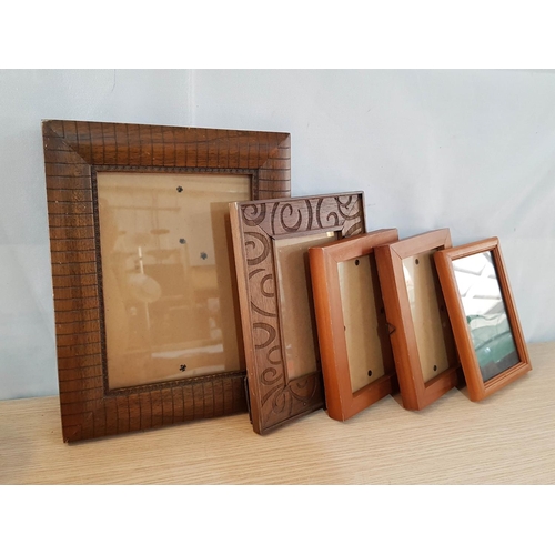 517 - Collection of 5 x Different Wooden Photo Frames