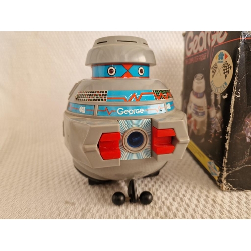 779 - Vintage 'George' The Computer Robot, by 'CGL Electronic Toys', #60-01, in Original Box