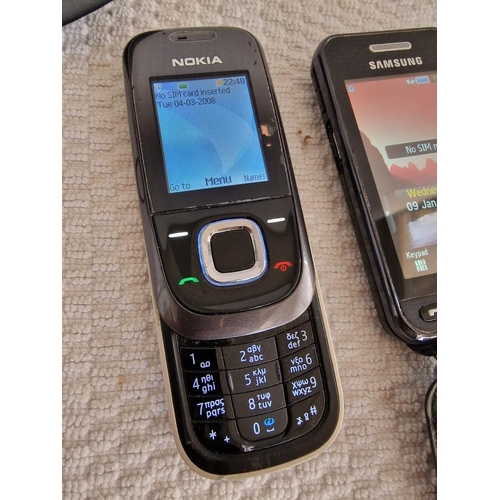 46 - 2 x Mobile Phones; Samsung and Nokia, * Basic Test and Both Working *, (2)