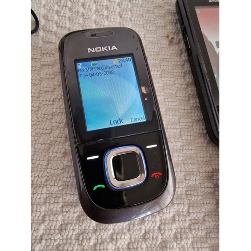 46 - 2 x Mobile Phones; Samsung and Nokia, * Basic Test and Both Working *, (2)