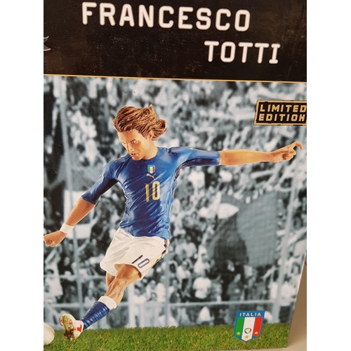 Francesco Totti and Adriano Collection of 4 x Football Players