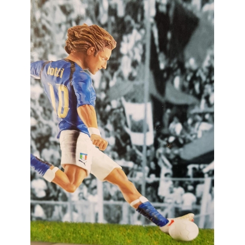 Francesco Totti and Adriano Collection of 4 x Football Players