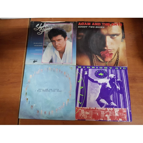 60A - Collection of 15 x Various Music 45RPM Vinyl Single Records inc; Shakin Stevens, Adam the Ants, Midn... 