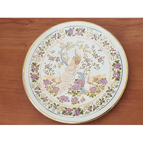 787 - Various Retro Decorative Plated; Oval Minton Narlow (21.5 x 13.5cm) Round Japanse Decorative Plate (... 