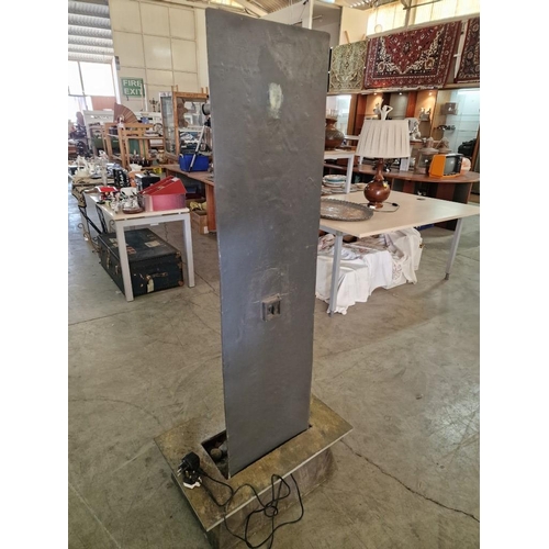 133 - Tall Floor Standing Slate Effect Water Feature / Waterfall, (Approx. H: 170cm), *Basic Test and Work... 