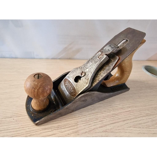 64 - English Made 'Spinney' Smoothing Plane, (24cm Bed)