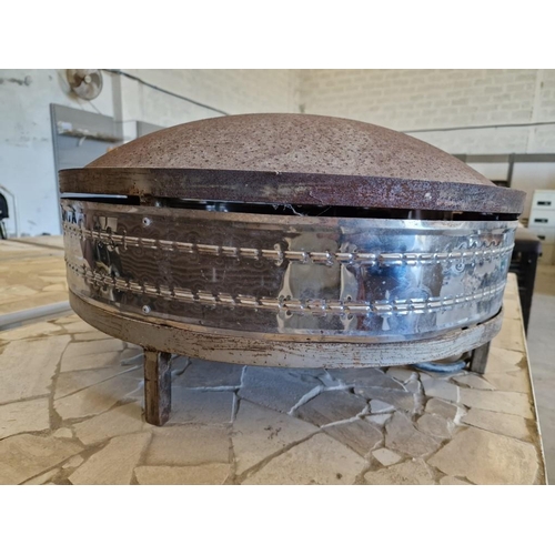 104 - Gas Fired Table-Top Saj Bread Oven, (Approx. Ø: 68cm), (Untested)