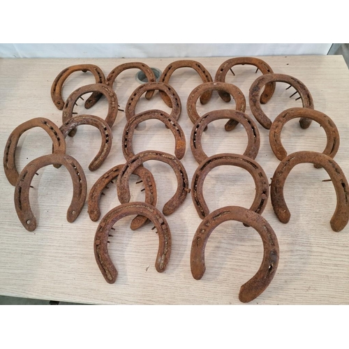 70 - Collection of 20 x Vintage Horse Shoes, (20)