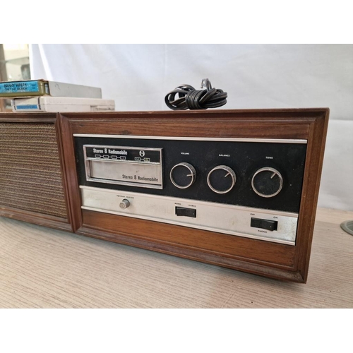 73 - Vintage Stereo 8 Radiomobile, with 2 x Tapes, (Untested)