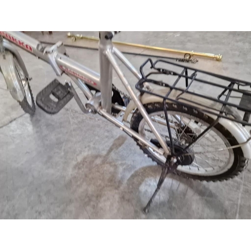 82 - Pakka 'Ammaco' Folding Bicycle, Grey Colour,