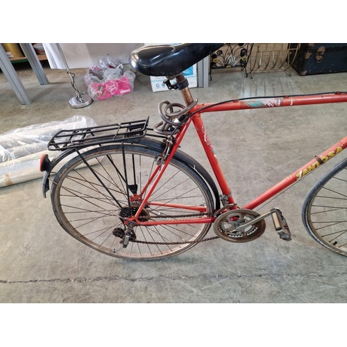 83 - Road Bike / Racer Bicycle, 'Santosa' Red Colour, (a/f)