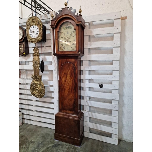 130 - Antique English Longcase / Grandfather Clock by 'Robert Ulph, Stalham' in Norfolk, England. Circa 19... 