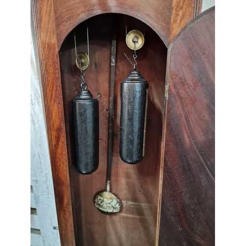 130 - Antique English Longcase / Grandfather Clock by 'Robert Ulph, Stalham' in Norfolk, England. Circa 19... 