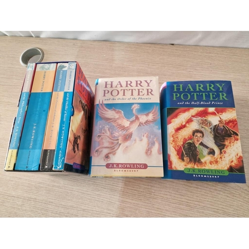 188 - Collection of Harry Potter Books, Incl. 2 x First Edition Hard Backs; 'The Half-Blood Prince' ISBN 0... 