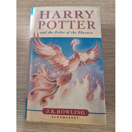 188 - Collection of Harry Potter Books, Incl. 2 x First Edition Hard Backs; 'The Half-Blood Prince' ISBN 0... 