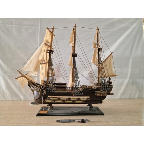 236 - Hand Made Model of a Ship