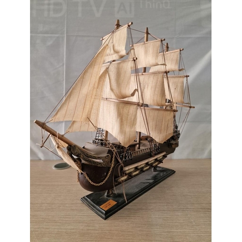 236 - Hand Made Model of a Ship