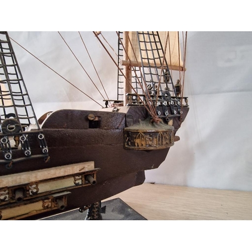 236 - Hand Made Model of a Ship