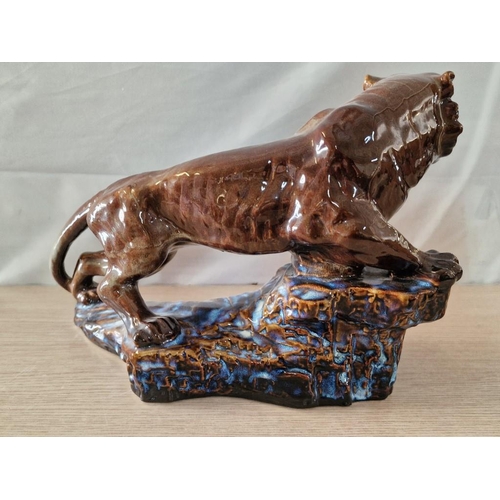 237 - Large Ceramic Tiger Ornament