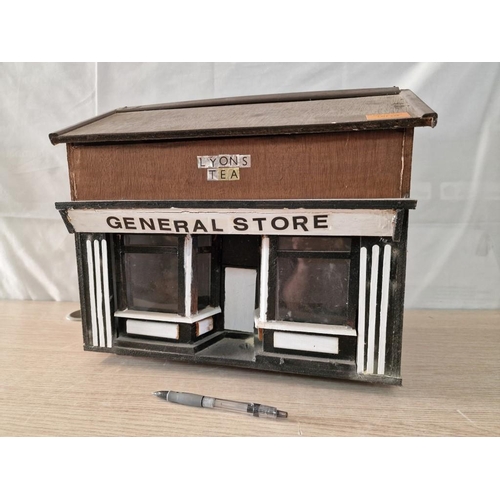 238 - Vintage Handmade General Stores Wooden Model, (Approx. 41 x 26 x 35cm)