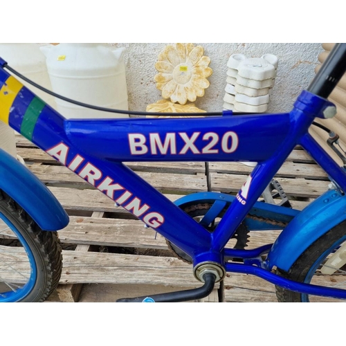 454 - Boy's Blue Airking BMX20 Bicycle