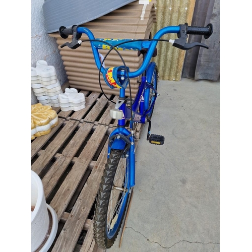 454 - Boy's Blue Airking BMX20 Bicycle