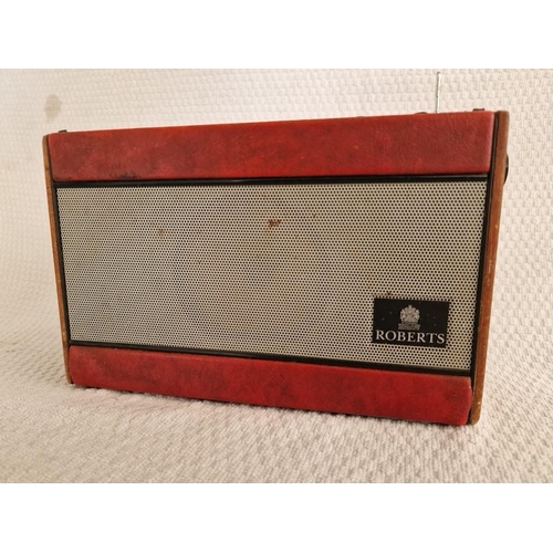 132 - Vintage Roberts Radio, (Model: RP28 AM-FM 3 Band Preset), Untested