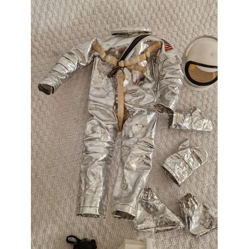 141 - Vintage Action Man Astronaut and Space Capsule, Together with Space Suit