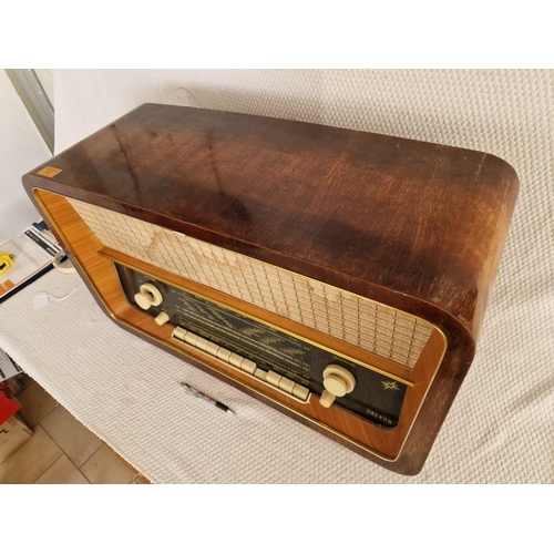 3 - Large Vintage Oberon RFT Radio, (Approx. 69 x 26 x 41cm)