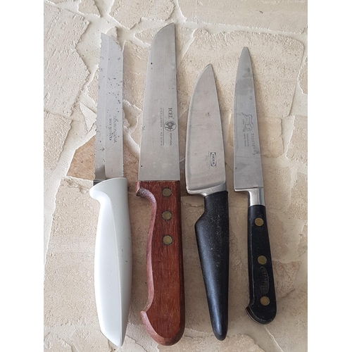 320 - Housewifes Knives - Collection of 4 x Different Brands Knives