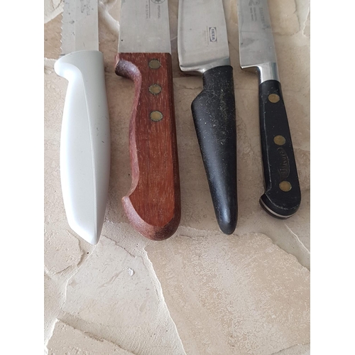 320 - Housewifes Knives - Collection of 4 x Different Brands Knives