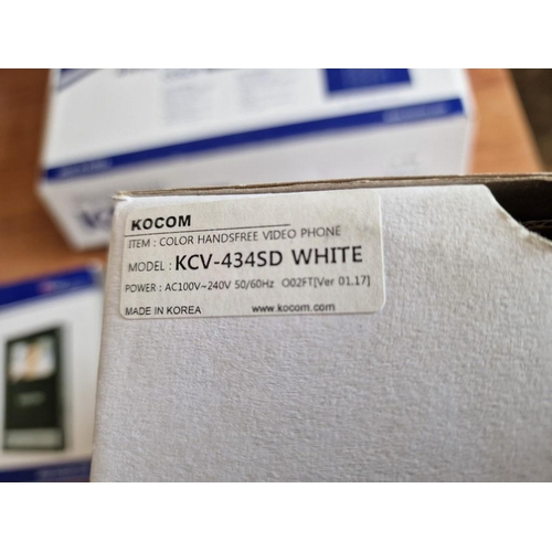 353 - KOCOM  Lobby Panel (KLP-410/420), Together with KOCOM 4.3'' Colour Handfree Videophone, (KCV-434SD),... 